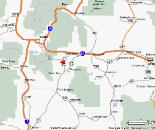 Arrowhead Reclamation Location Map